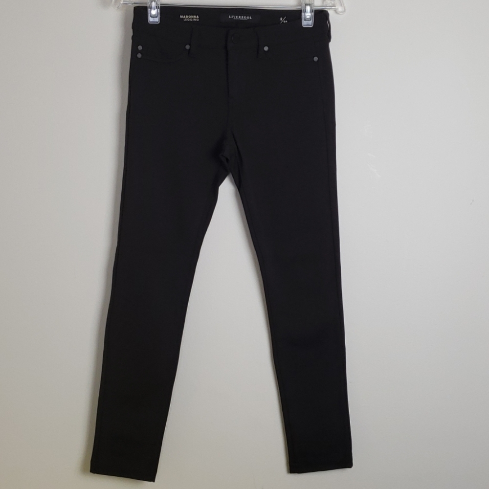 Liverpool Brown Madonna Leggings- Size 26
